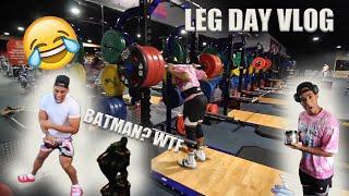 Vlog #1 + Crazy Leg Day