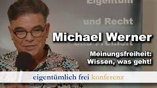 Michael Werner: Meinungsfreiheit: Wissen, was geht! (ef-Konferenz 2024)