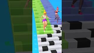 Dance Stairs Race Thrills! Best Mobile Game Fun!#games #ytshorts