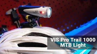 One of the Best MTB Lights for Night Riding : Light and Motion Vis 1000 Pro Trail