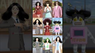 Ultimate Diva Hair Compilation  #sakuraschoolsimulator #shorts #trending #viralvideo #video #funny