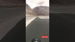 Nubra valley to Pangong lake Solo️ bike ride