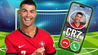 Llamada de CRISTIANO RONALDOCR7 AL TELEFONO ️