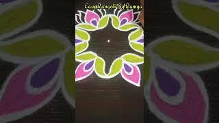 #shorts #viralvideo #rangoli easy rangoli