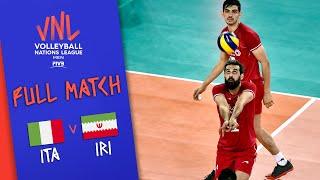 Italy  Iran - Full Match | Men’s Volleyball Nations League 2019