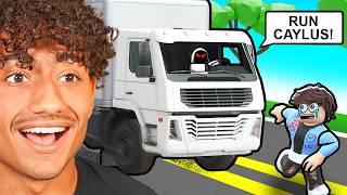 ROBLOX DANGEROUS TRUCK DRIVING!!