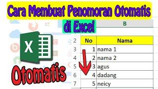 Cara Membuat Penomoran Otomatis di Excel