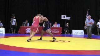 2013 Canada Summer Games: 115 kg Ronald Bingham (ONT) vs. Paul Sahota (BC)