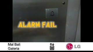 LG Elevator with Broken Alarm (Epic Fail!)