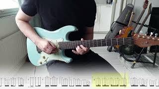 The Marcus King Band - Plant Your Corn Early guitar solo cover WITH TABS