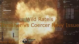 Eve Online - PVP-  Thrasher vs Coercer Navy Issue