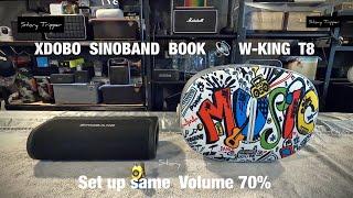 XDOBO SINOBAND BOOK vs W-KING T8