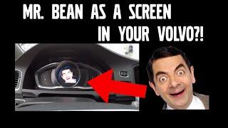 Mr. Bean as a screen in your Volvo?! - Change picture with VDASH - D5T5.com