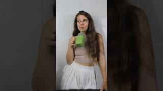 High protein green smoothie #greensmoothierecipe #greensmoothie #smoothie #highproteinsmoothie