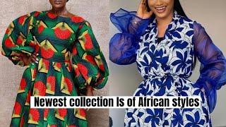 Newest collection of African inspirational dress styles for beautiful ladies