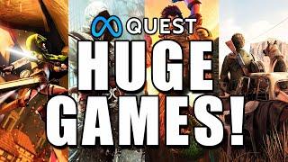 HUGE New Quest 2 Games Announced At Quest Gaming Showcase!