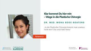 Klar kommst Du hier rein – Wege in die Plastische Chirurgie