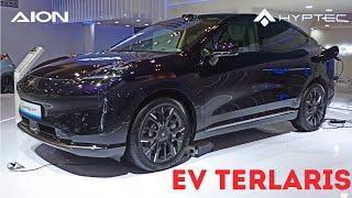 HYPTEC HT  MOBIL LISTRIK TERLARIS DI PAMERAN GIIAS 2024 - JARAK TEMPUH 600 KM  #aionhyptec #ev