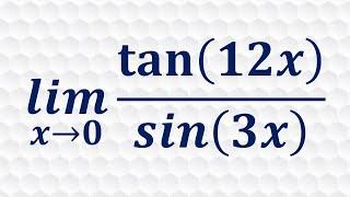 Limit of rational trigonometric  function