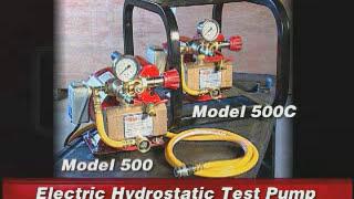 Electric Hydrostatic Test Pump Demo - Reed Manufacturing