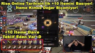 PoineMaia - Rise Online Tarihinin İlk +10 İtemini Basıyor! İteme Kimse Değer Biçemiyor! Rise Online