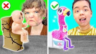 BROKE GIRL VS RICH KID | GADGETS & GENIUS PARENTING HACKS & FUNNY SITUATIONS BY CRAFTY HACKS PLUS