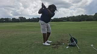 Simple wedge swings before the storms here in Orlando FL....