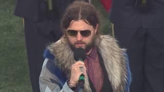 JAY BUCHANAN (RIVAL SONS) - "The Star-Spangled Banner" AFC Wildcard Playoff Game, Jan 4, 2020.