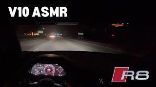 Audi R8 V10 Plus POV Night Drive