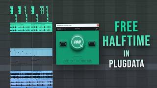 HALFTIME in PLUGDATA ⏳