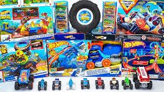 Hot Wheels Collection Unboxing Review ASMR | Gunkster Ooze Battle | Ultimate T-Rex Transporter