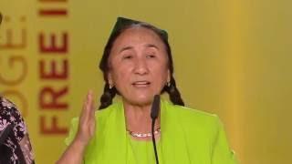 #FreeIran Grand Gathering 2016 - Rebiya Kadeer,  President of the World Uyghur Congress