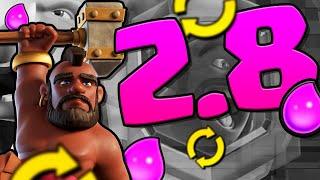 2.8 HOG CYCLE is THE BEST DECK in CLASH ROYALE!?