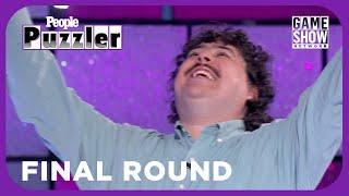 He won $10,000 at the LAST SECOND | People Puzzler | Final Round