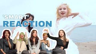 [REACTION] LE SSERAFIM (르세라핌) 'Smart' by IKKIGAI / Dance Cover