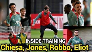 INSIDE TRAINING | Eliot is back, Chiesa, Jones & Robbo keeping it moving