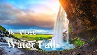 2 Hours of Beautiful Relaxing Guitar Music With Waterfall Nature Sounds