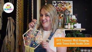 DIY Wall Hanging with Summer Craft Kit - Kid Made Modern