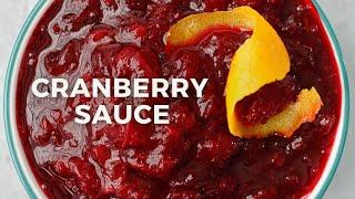 The Best Cranberry Sauce Recipe | The Daily Speshyl