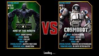 Real Steel WRB ZEUS King Of The Robots VS COSMOBOT NEW