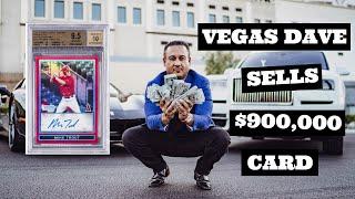 Vegas Dave Sells $900,000 Mike Trout Baseball Card