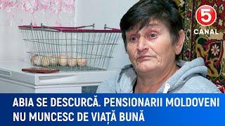 Abia se descurcă. Pensionarii moldoveni nu muncesc de viață bună