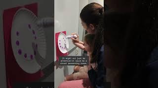 Sehtests in der Ergotherapie für Kleinkinder. #Sehtherapie