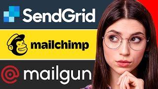 Sendgrid vs Mailchimp vs Mailgun | Which is Best Email Marketing Software?