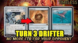 Torpor Orb Control! Say No To All Your ETBs | Timeless BO3 Ranked | MTG Arena