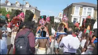 London Shri Kanaga Thurkkai Amman Temple Chariot festival 2024