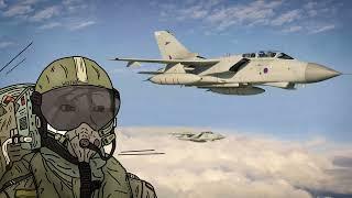 Rock the Casbah but you're an RAF Tornado pilot on attack run in the Gulf