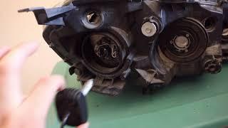 How to Install H1 LED Headlight  on RSX