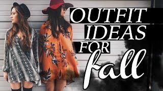 Fall Outfit Ideas ft. Sarah Belle | Caitlin Bea