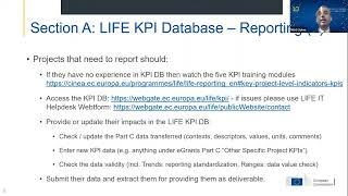 LIFE impact KPIs and Q&A